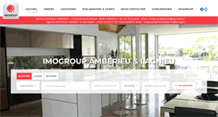 Desktop Screenshot of imogroup-amberieu.com