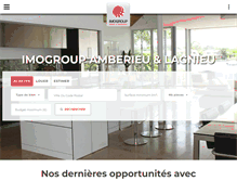 Tablet Screenshot of imogroup-amberieu.com
